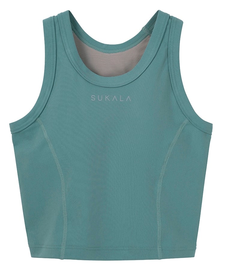SUKALA】モーションバランスショートタンクトップ(S・M・L・LLサイズ