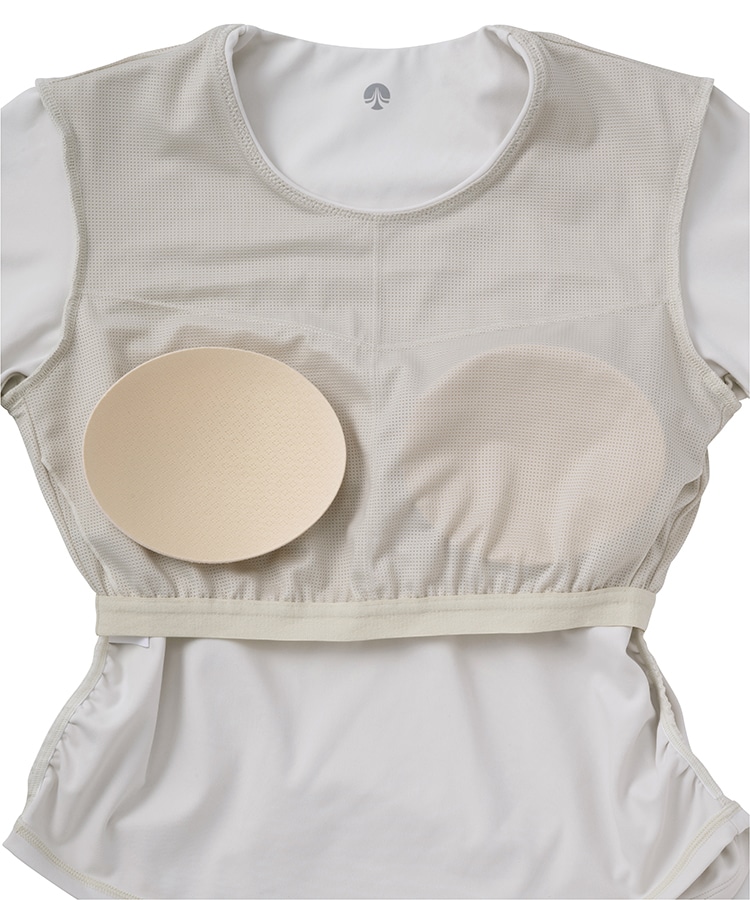 SUKALA】サイドギャザーカップ付きTee(S): ヨガウェアLAVA公式