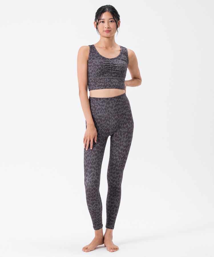 SUKALA】レオパードプリントベーシックレギンス(XS・S・M・L・LLサイズ