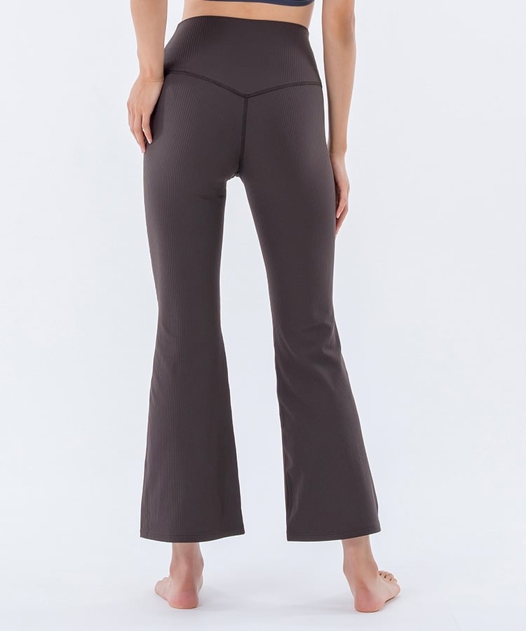 SUKALA】ベーシックリブフレアパンツ(XS・S・M・L・LLサイズ