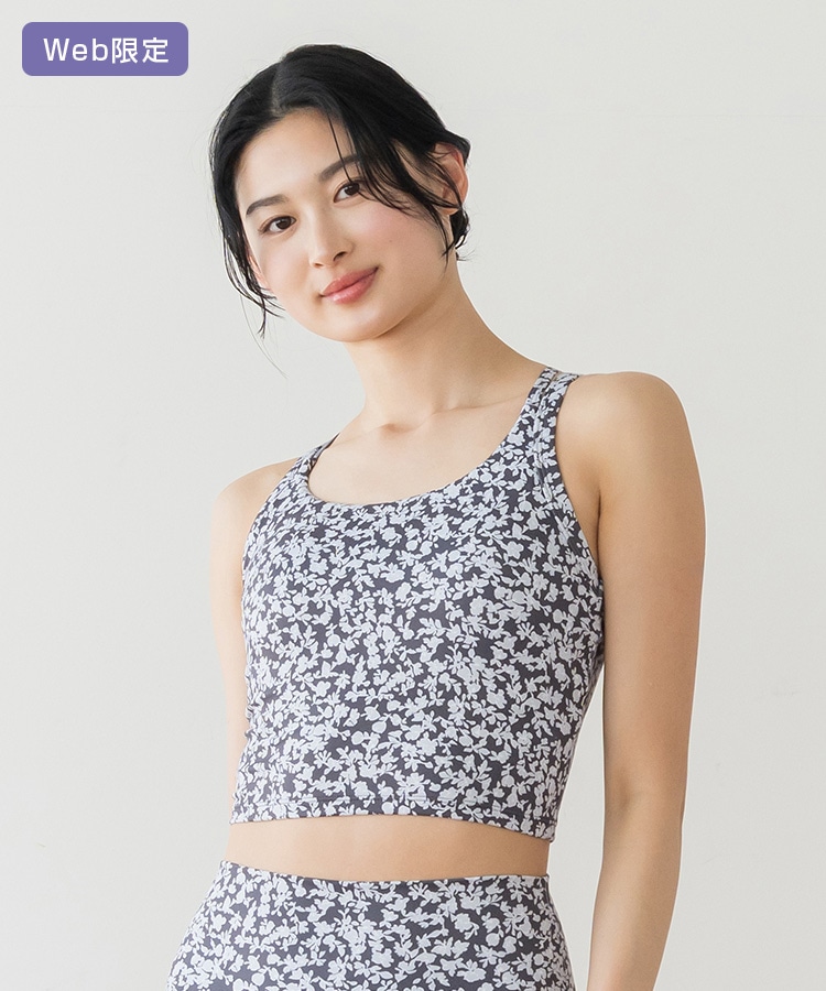 新品未使用 【SUKALA】スプリングフラワーカバーキャミソール(L/ミモザ