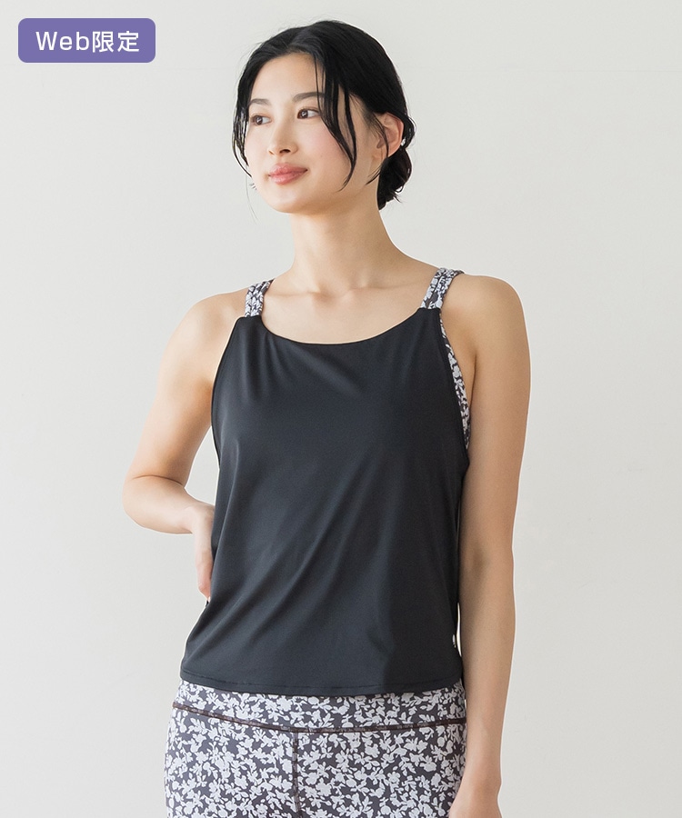 フラワープリント ヨガウェア Mサイズ lava SUKALA 4582793016445_L.jpg