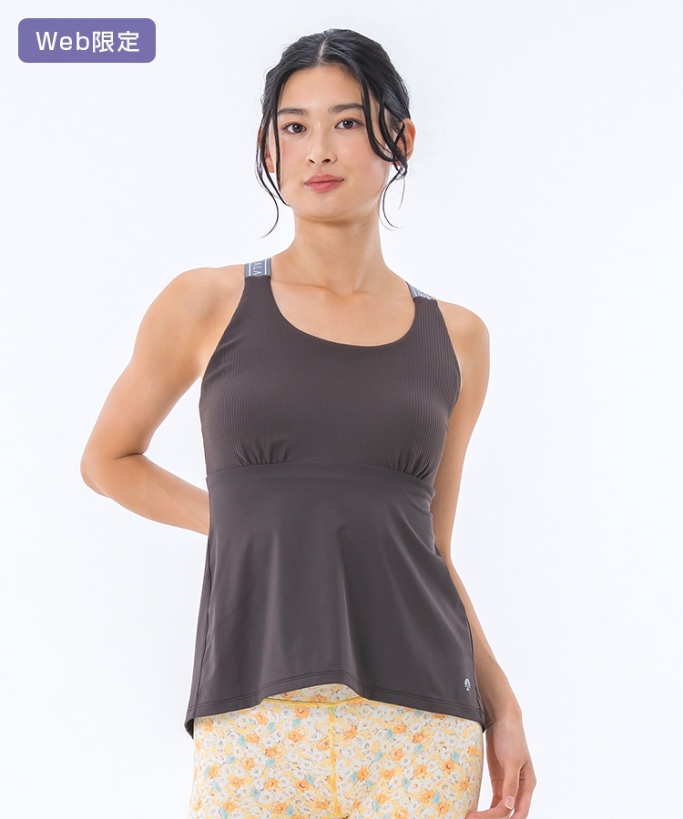 SUKALA】ベーシックバックフレアタンクトップ(S・M・L・LLサイズ