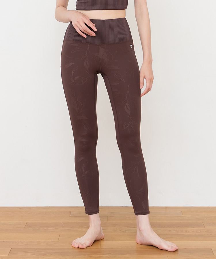 SUKALA エンボスレギンス モカ Lサイズ SUKALA エンボスレギンス モカ