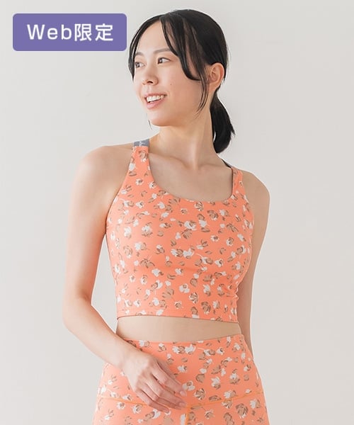 フラワープリント ヨガウェア Mサイズ lava SUKALA 4582793016445_L.jpg