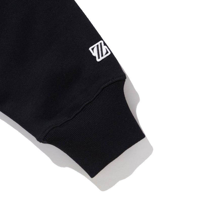 k4sen ANIME ILLUST. CREW NECK / BLACK | ZETA DIVISION STORE