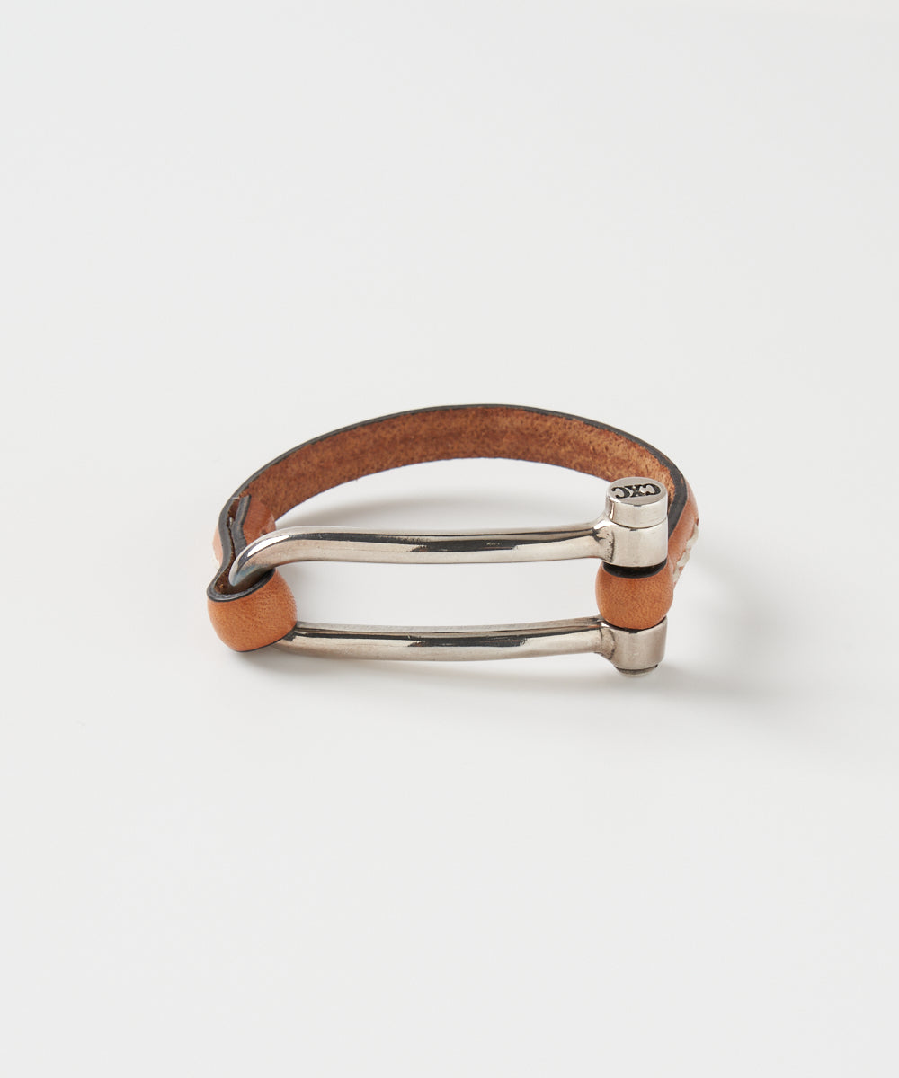 CXC | Buckle x Leather ブレスレット - アマンオンラインストア