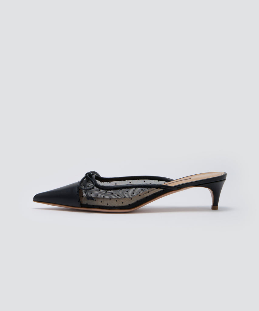 PELLICO | ミュール 3.5cm BLACK DOT - アマンオンラインストア – AMAN