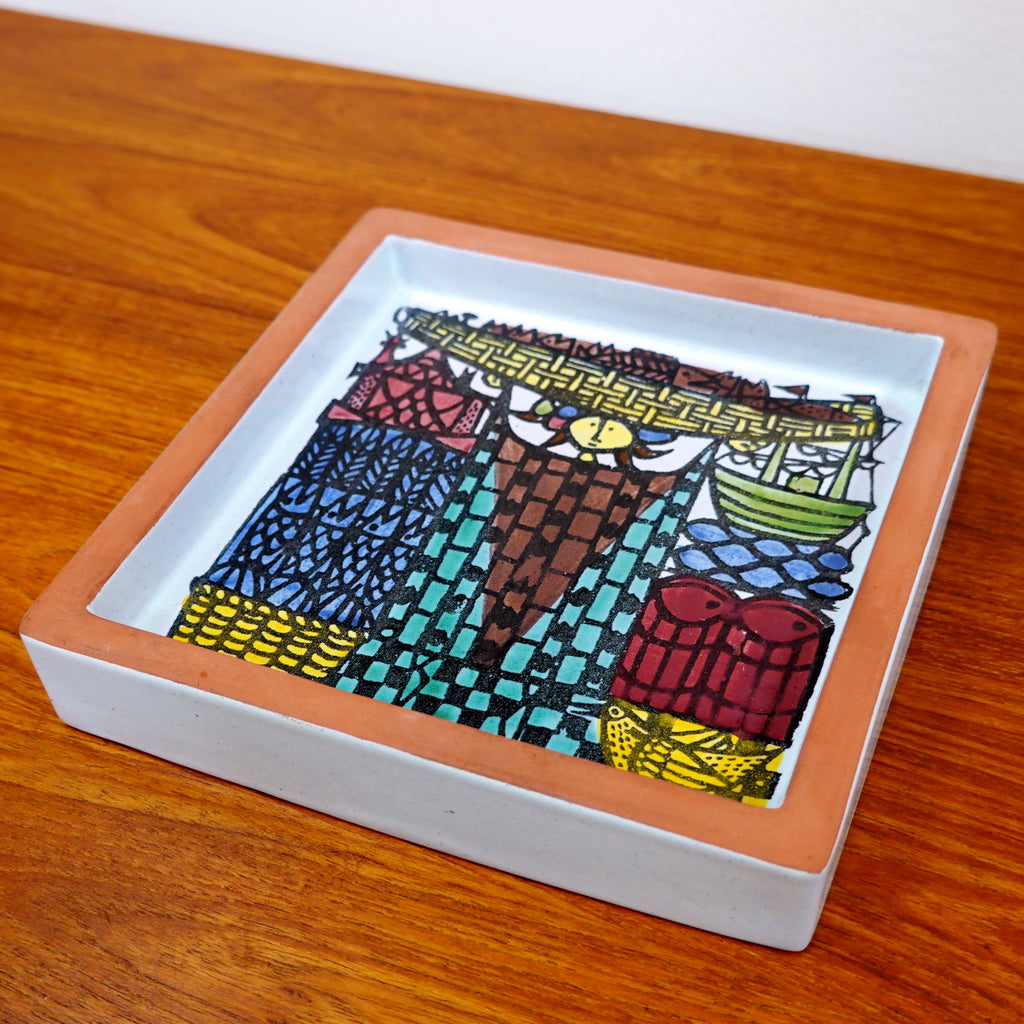 カーニバル スティグ リンドベリ グスタフスベリ 絵皿 トレイ