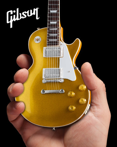 Gibson 1957 Les Paul Gold Top 1:4 Scale Mini Guitar Model – AXE