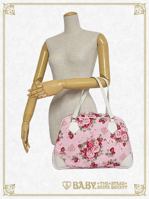 BABY シュガーブーケ柄ボストンバッグ シロ 【公式通販】