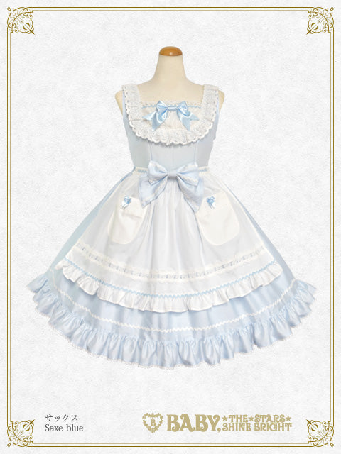 ローズフルールエプロンジャンパースカート – BABY, THE STARS SHINE