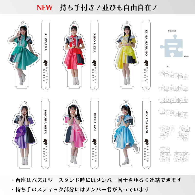 ばってん少女隊 アクリルキーホルダー -カラー衣装ver1- – BATTEN Store