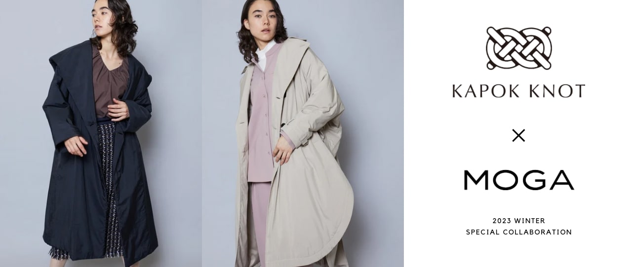 KAPOK KNOT × MOGA SPECIAL COLLABORATION｜BIGI online store
