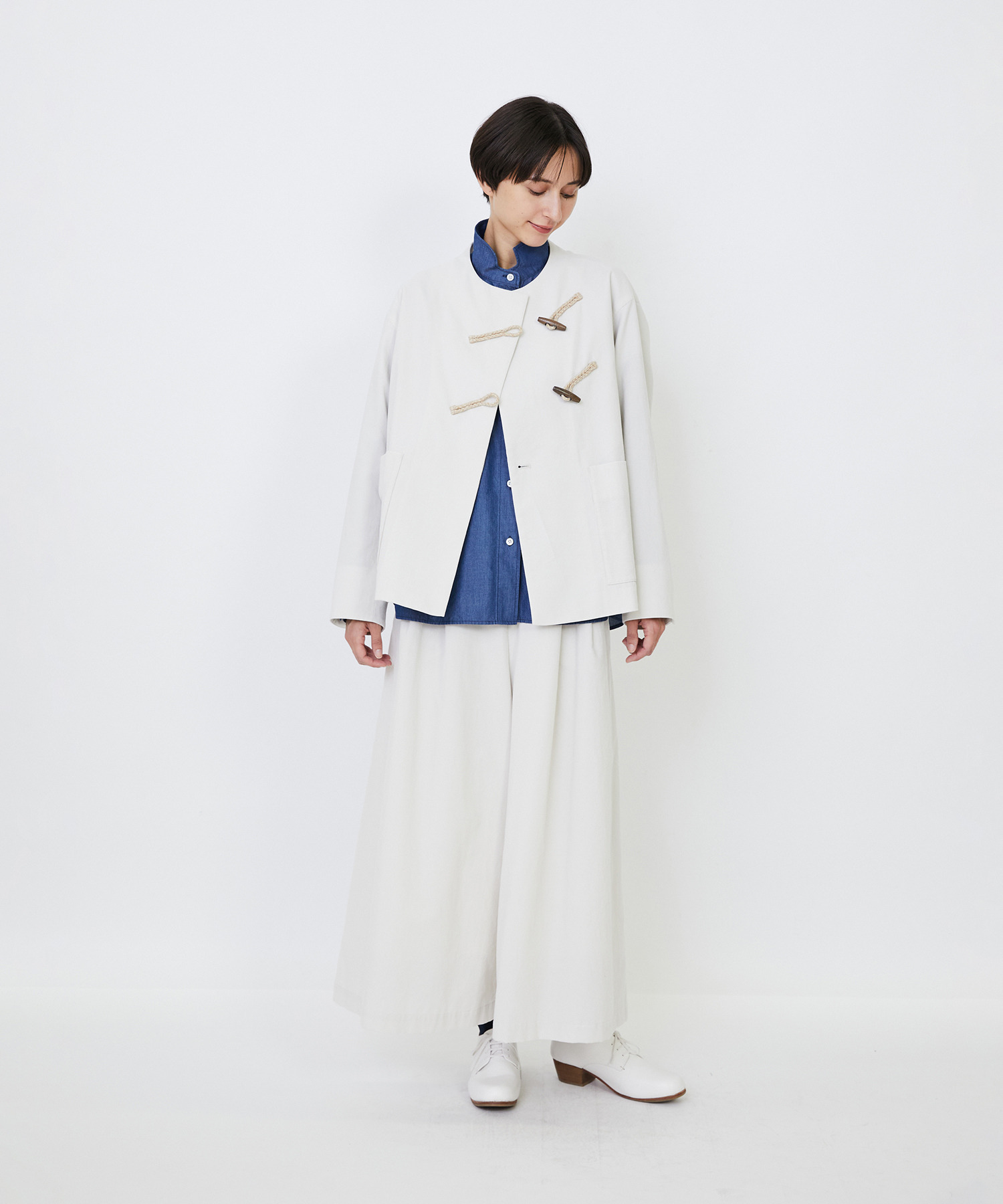 2BUY10%OFF｜【MTサイズ有り】コットン細コールガウチョパンツ｜BIGI