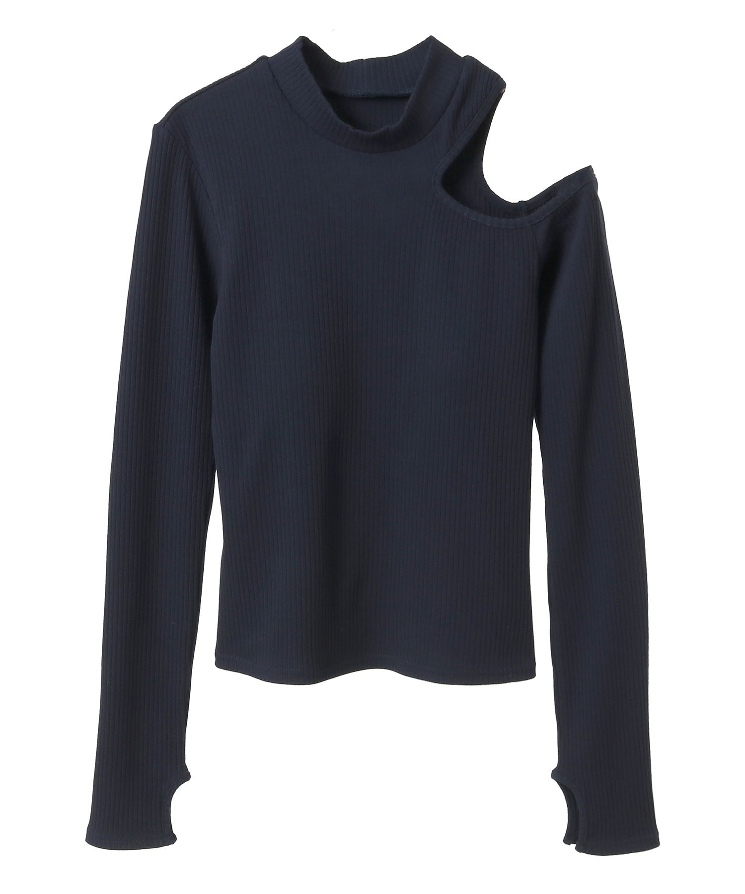 リブロングスリーブプルオーバー/パット付き｜BIGI online store