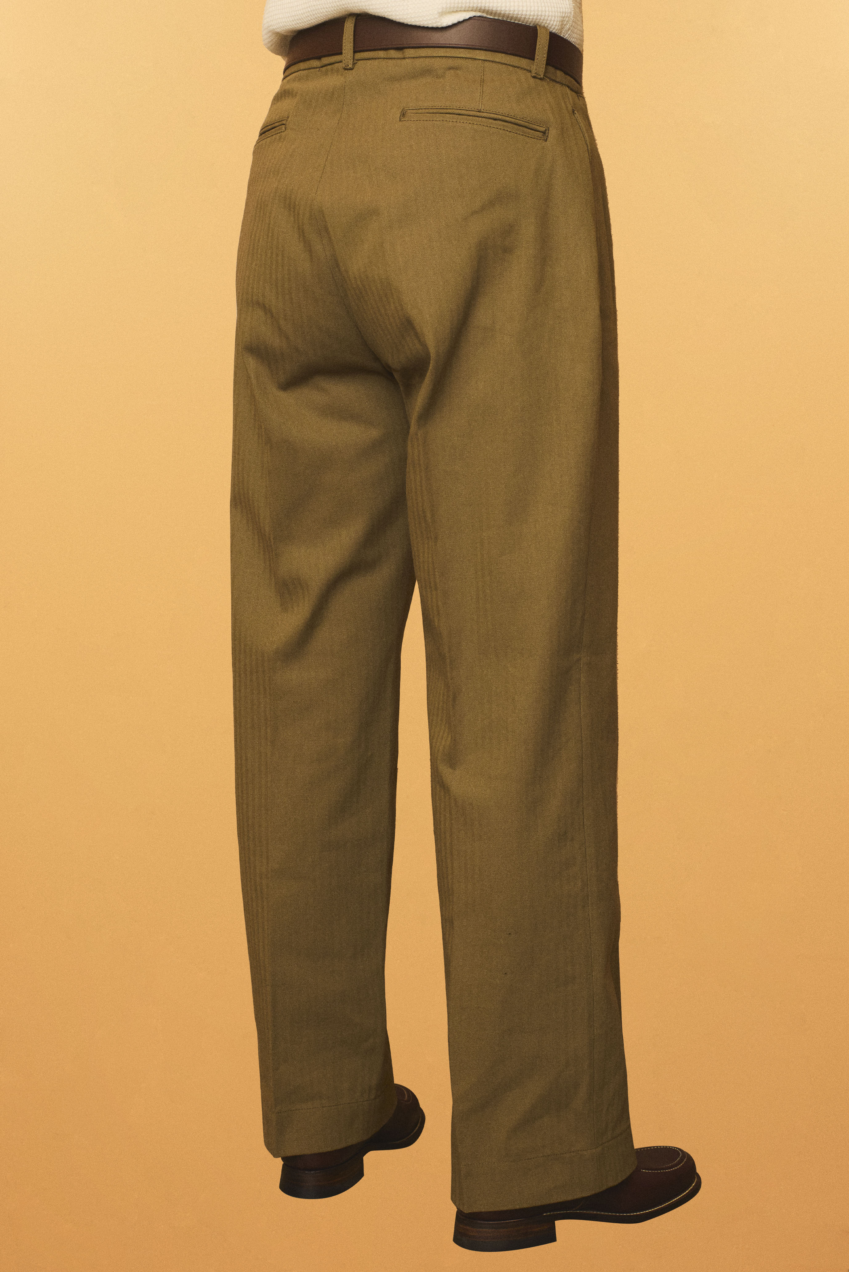 G&F Co.- HERRINGBONE TROUSER _ RAW – BITTERS STORE