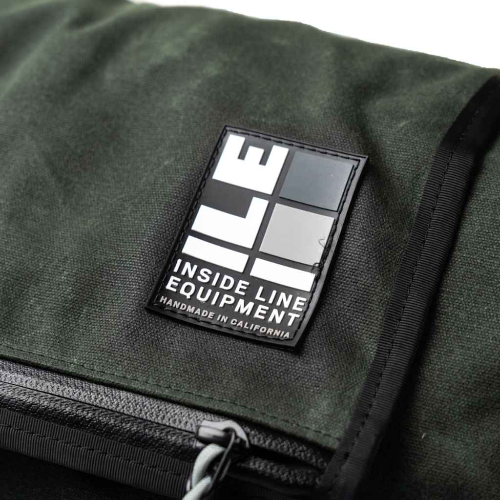 ILE* porteur rack bag small (waxed/forest) - BLUE LUG ONLINE STORE