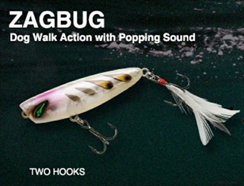 ノリーズ ザグバグ ツーフック ZAG BUG TWO HOOK BR