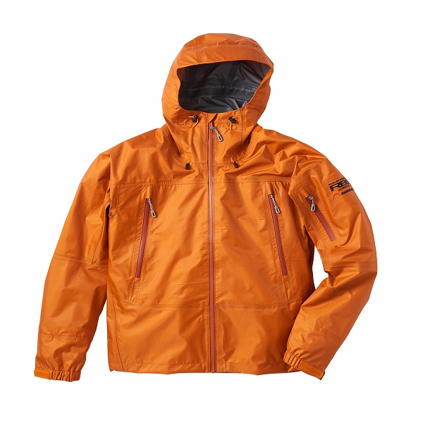 双進 7511 RBB エクストリームレインジャケットⅢ オレンジ L【ウェア