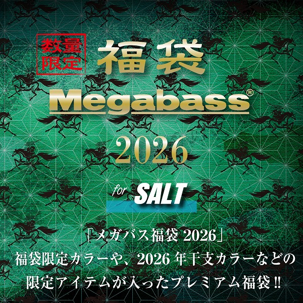 メガバス 2026年福袋 SALT SET: ソルトルアー｜釣具の通販なら