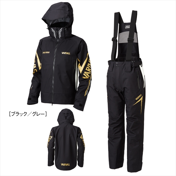 バリバス VARS-11 ドライアーマーレインスーツ M ブラック