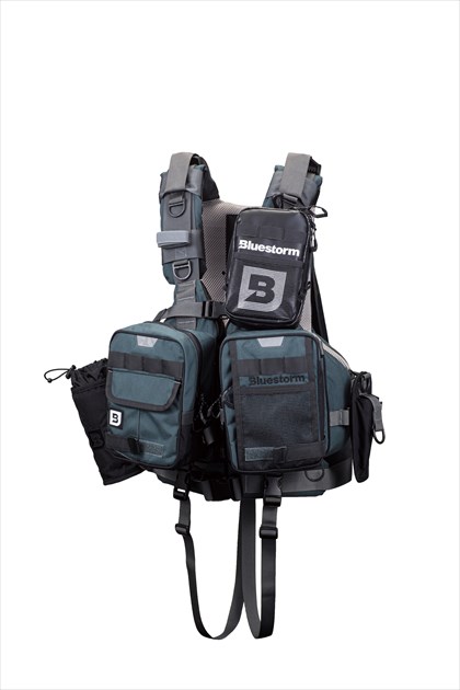 高階 ライフジャケット ブルーストーム L2-BSJ40 バラット グレー