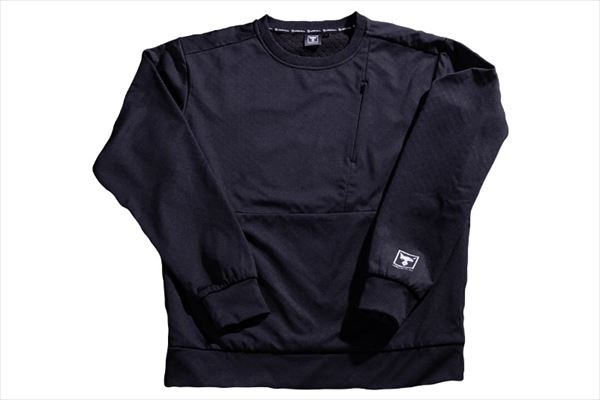 ジャッカル ウェア フィールドテックスウェットシャツ ブラック(L