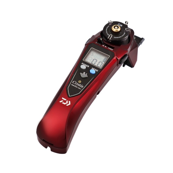 Daiwa Crystia ワカサギリール 赤と黒 Daiwa Crystia ワカサギリール