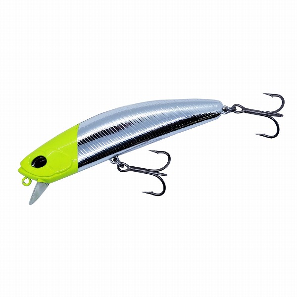 Zeeee! シーバスルアー リバンク99F チャートヘッドUVメッキ: ソルト