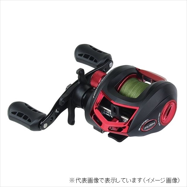 OGK リール TKB 200H PE1号／200m付 レッド（ベイト