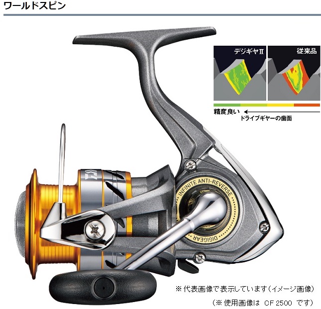 ダイワ（Daiwa） リール 17 ワールドスピンCF 3000