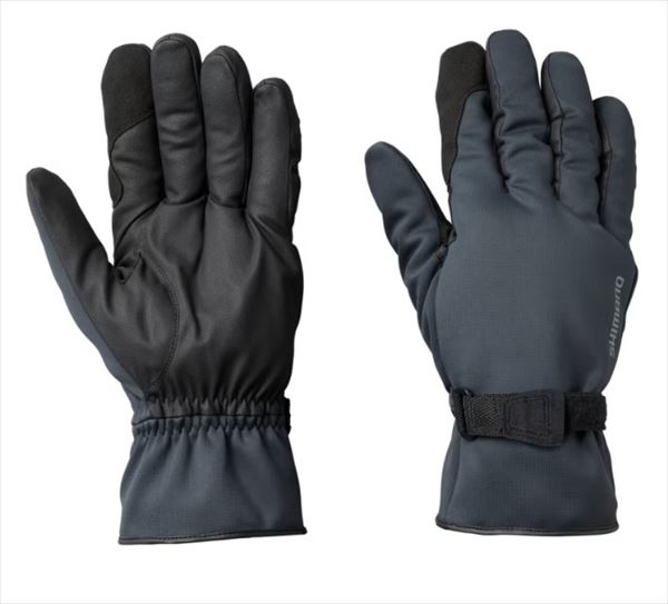 シマノ GL-087W 防水 グローブ エクストラホット(M ブラック): ウェア