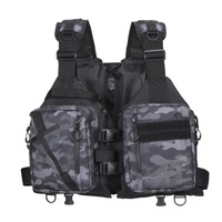 ダイワ DF-6421 ライトフロートゲームベスト(フリー ブラック): ウェア