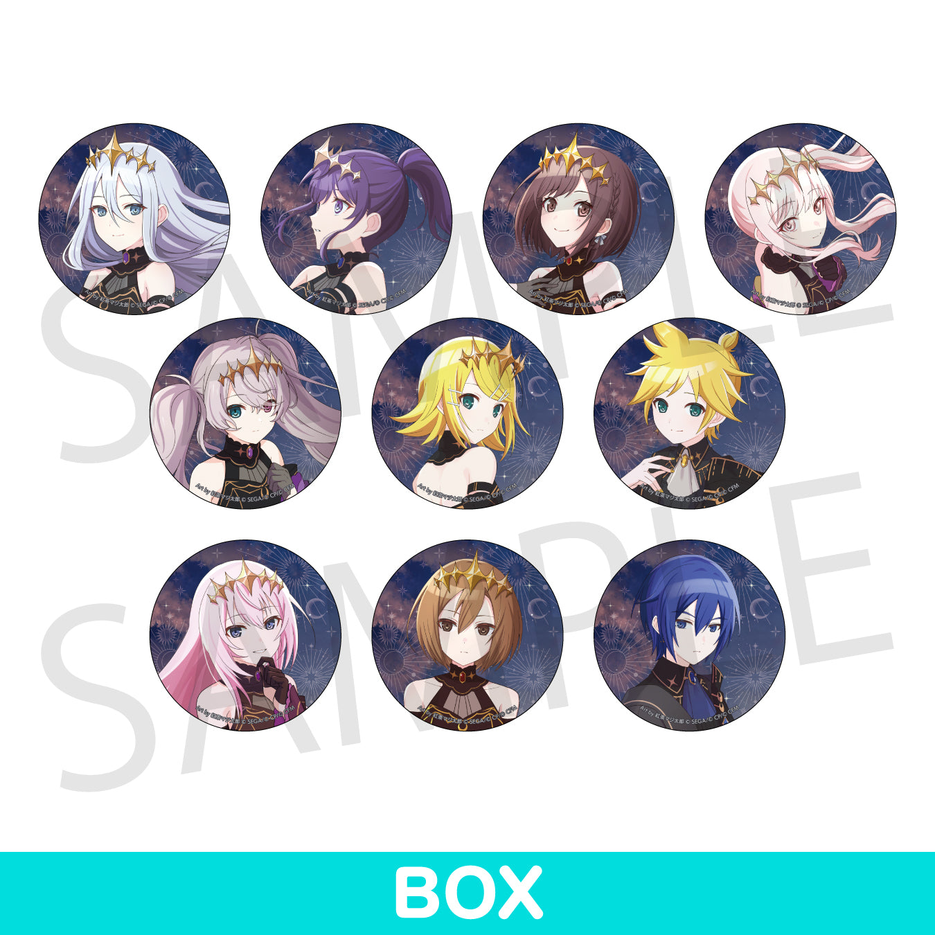 セガダイレクト 特典 セガキャラクター缶バッジ ナイツ ナイトピアン