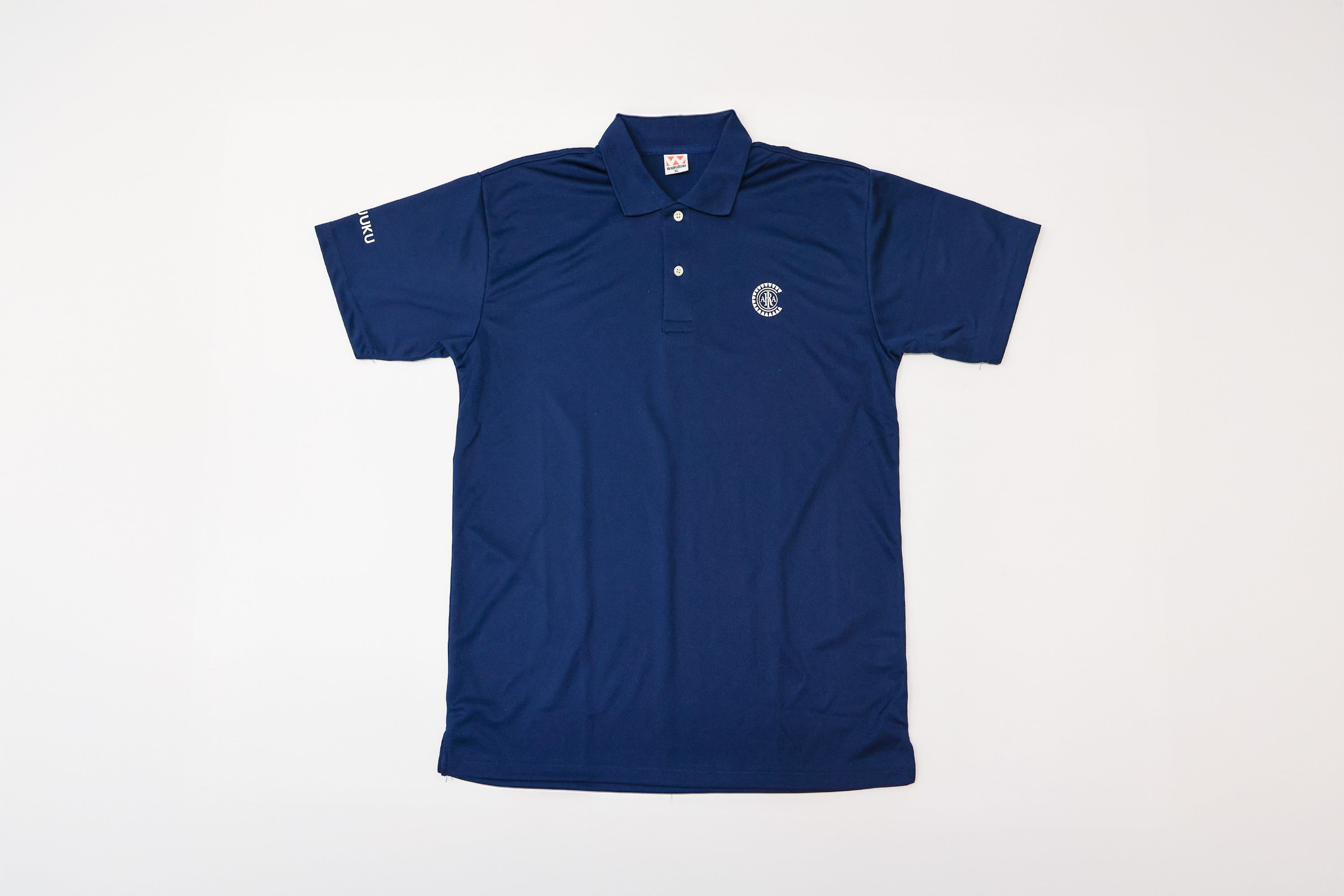 エンブレムポロシャツ