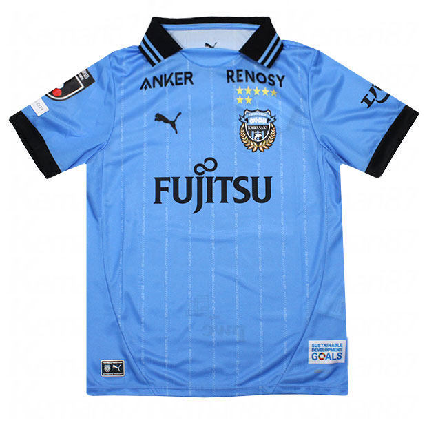 ジュニア 川崎フロンターレ 2025 ホーム 半袖レプリカユニフォーム 8