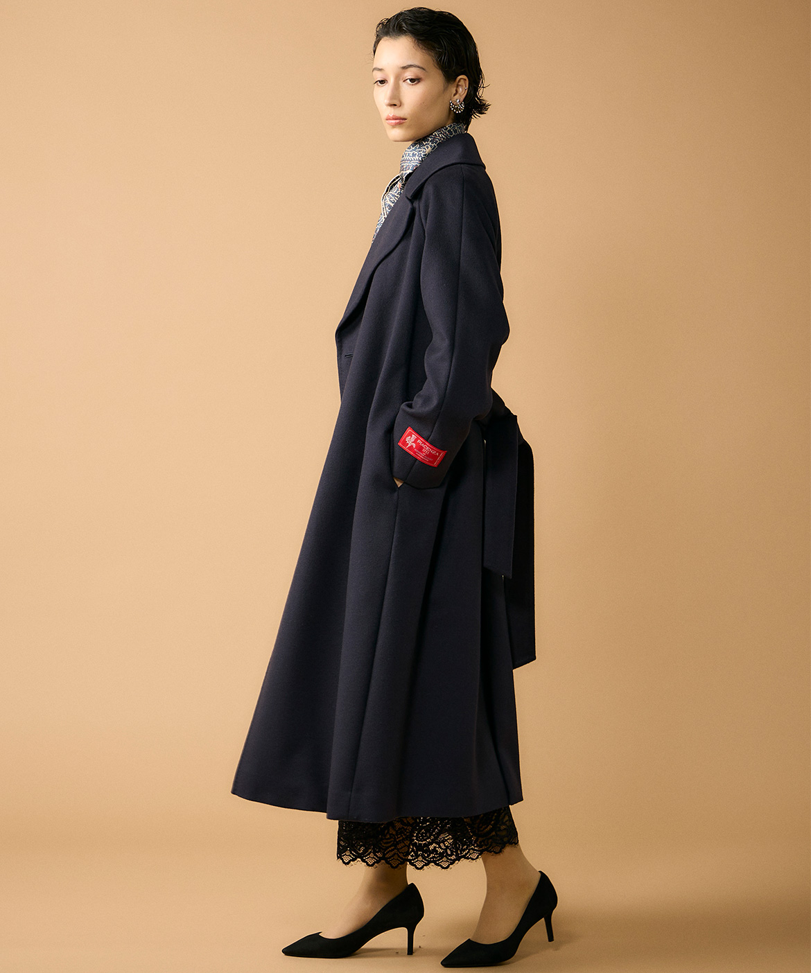 CONTESSA》カシミヤラグランラップコート《PIACENZA》｜INED（イネド