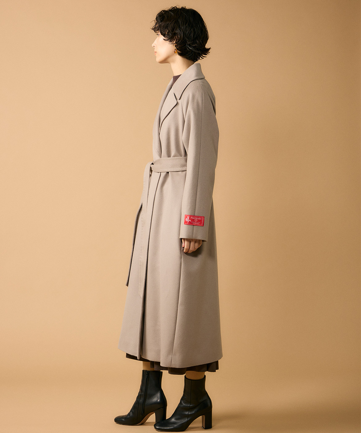 CONTESSA》カシミヤラグランラップコート《PIACENZA》｜INED（イネド