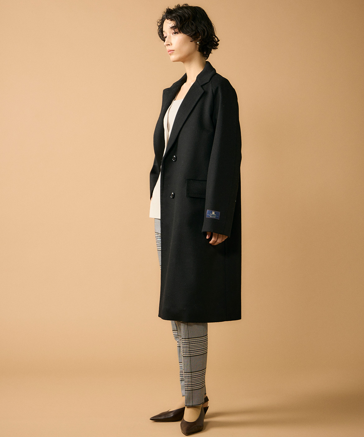 良品！⭐︎定価20万超⭐︎カシミヤ100% ダーバン×コロンボ チェスター