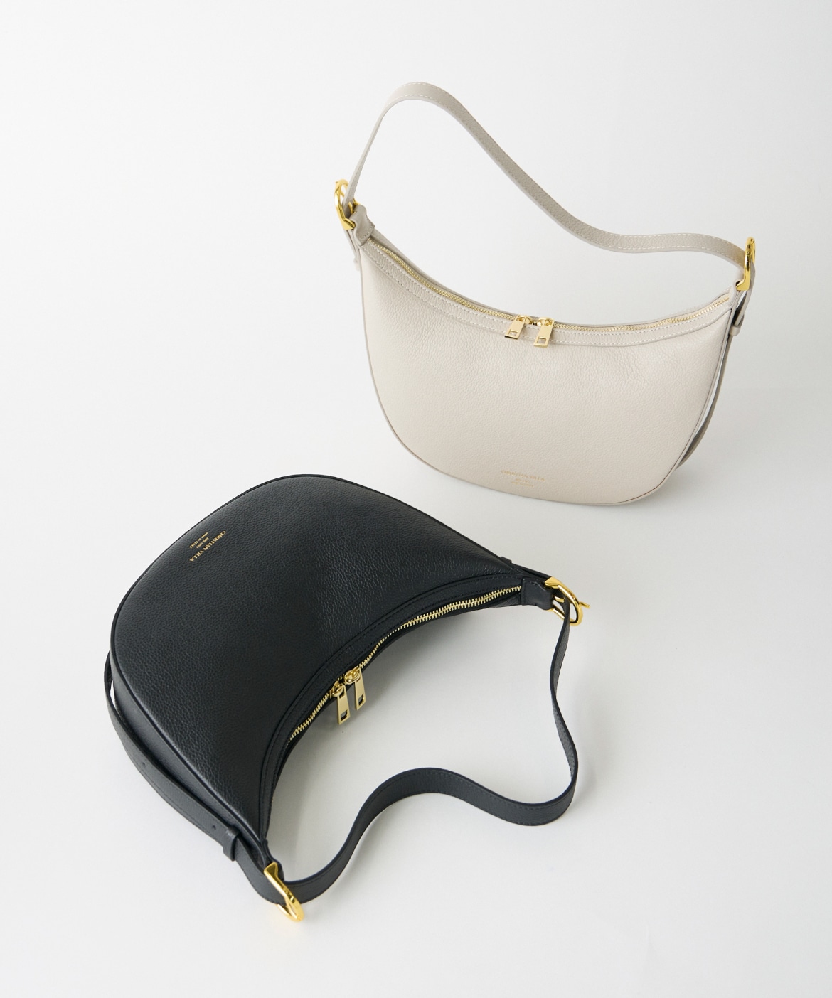 SUPERIOR CLOSET》ムーンショルダーバッグ《CHRISTIAN VILLA》｜INED