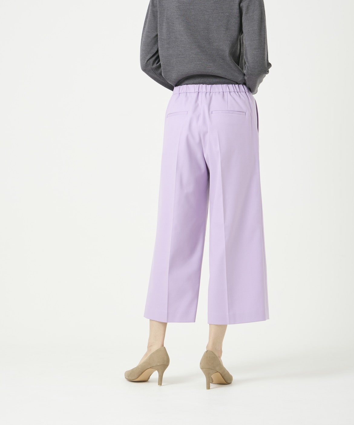 ベーシックワイドクロップドパンツ｜DAY by DAY It's international