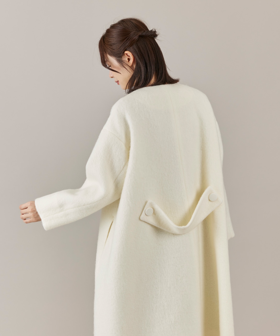 モヘヤテントラインコート《WEB限定》｜Maglie le cassetto（マーリエ