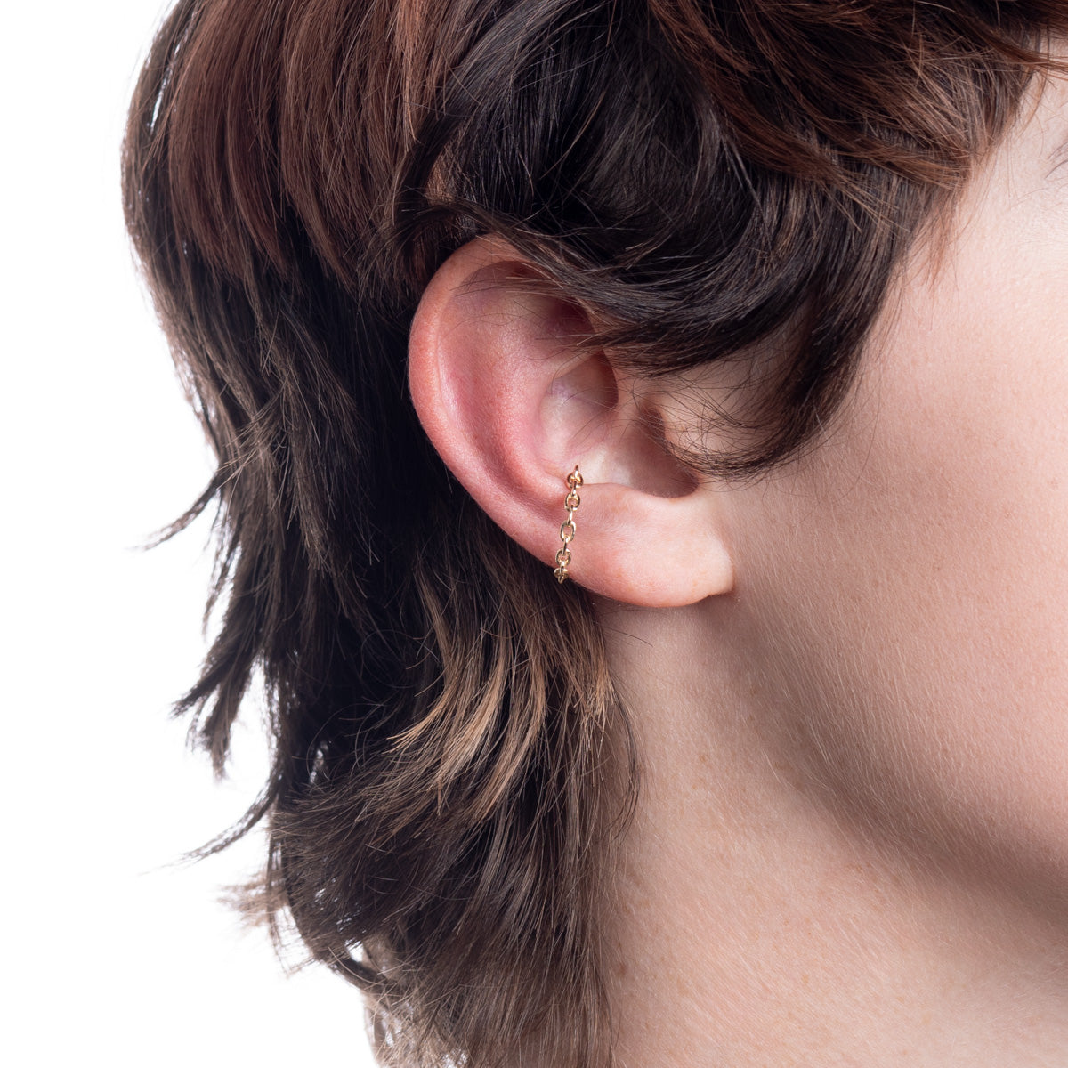 AHKAH アーカー ビンドゥ イヤーカフ K18 ダイヤモンド 片耳用