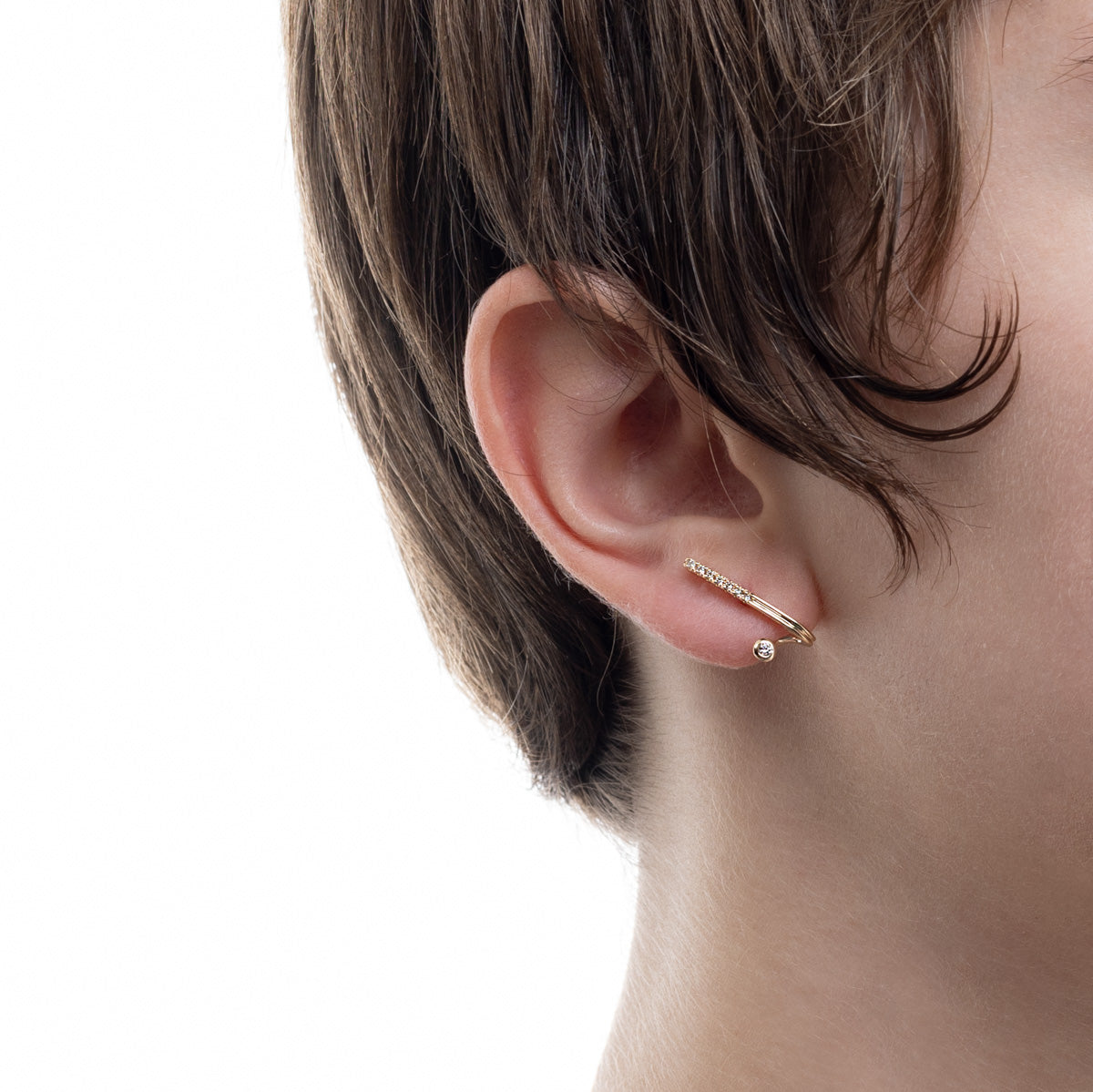 H SAKAKIYAMA 目の形状ピアス 3rdeye H SAKAKIYAMA.