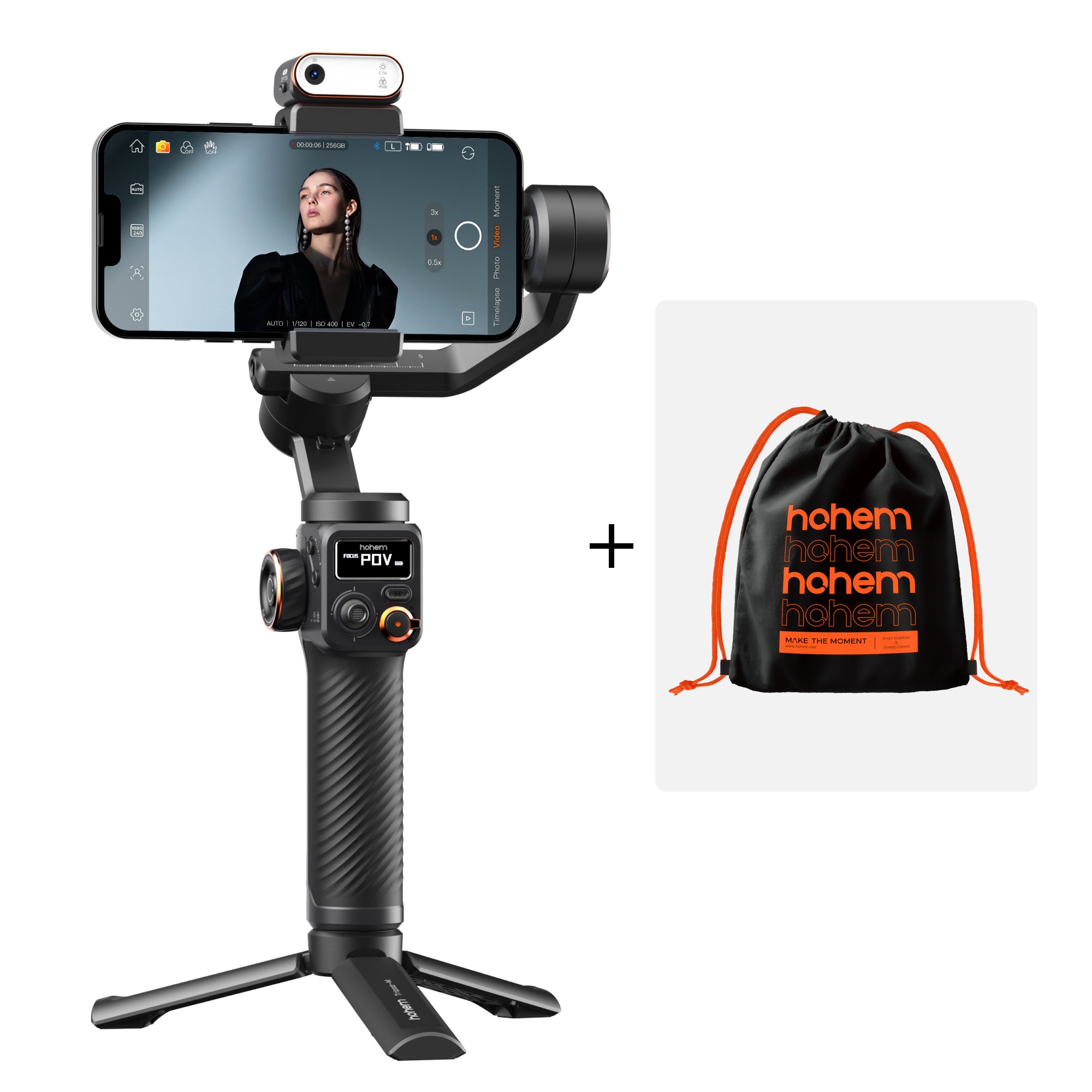 Hohem iSteady M6 – KI-Tracking-Gimbal für Android und iPhone