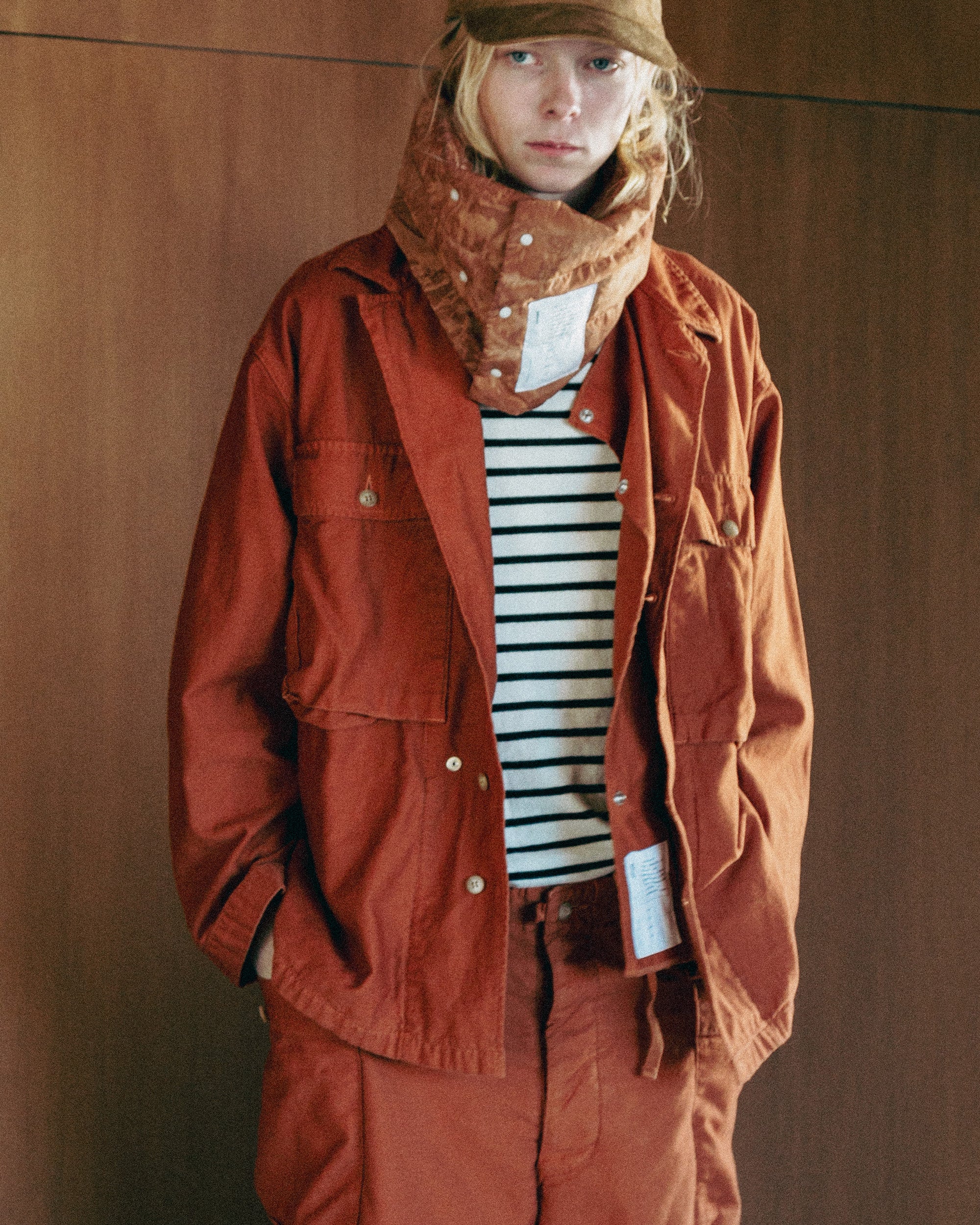 HAND-DYED DOWN SNOOD – INNAT DESIGN Inc.