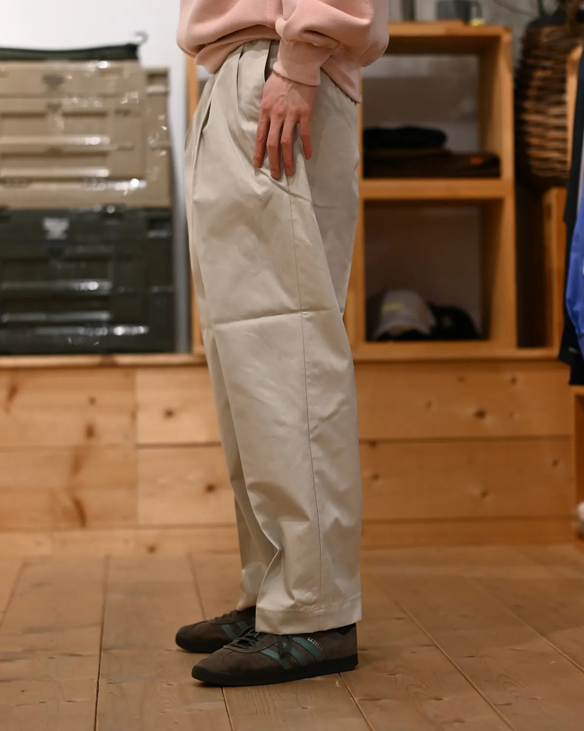 WACKO MARIA(ワコマリア) / DOUBLE PLEATED CHINO TROUSERS | 公式通販