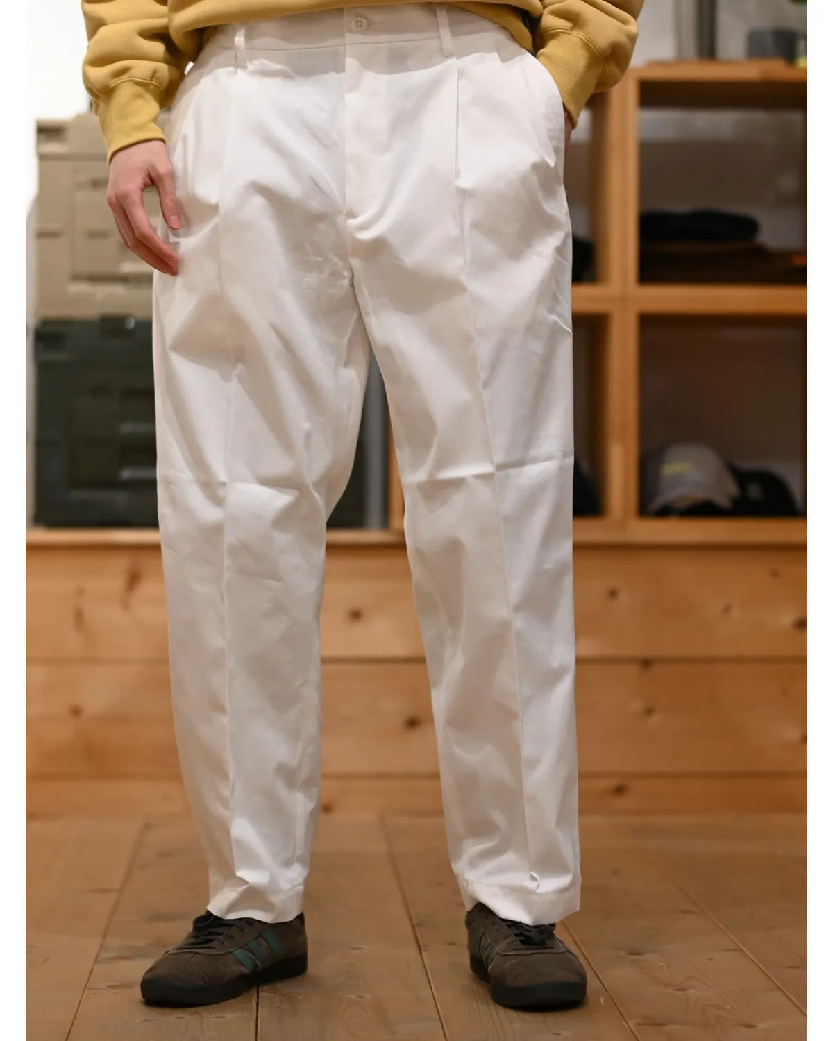 WACKO MARIA(ワコマリア) / DOUBLE PLEATED CHINO TROUSERS | 公式通販