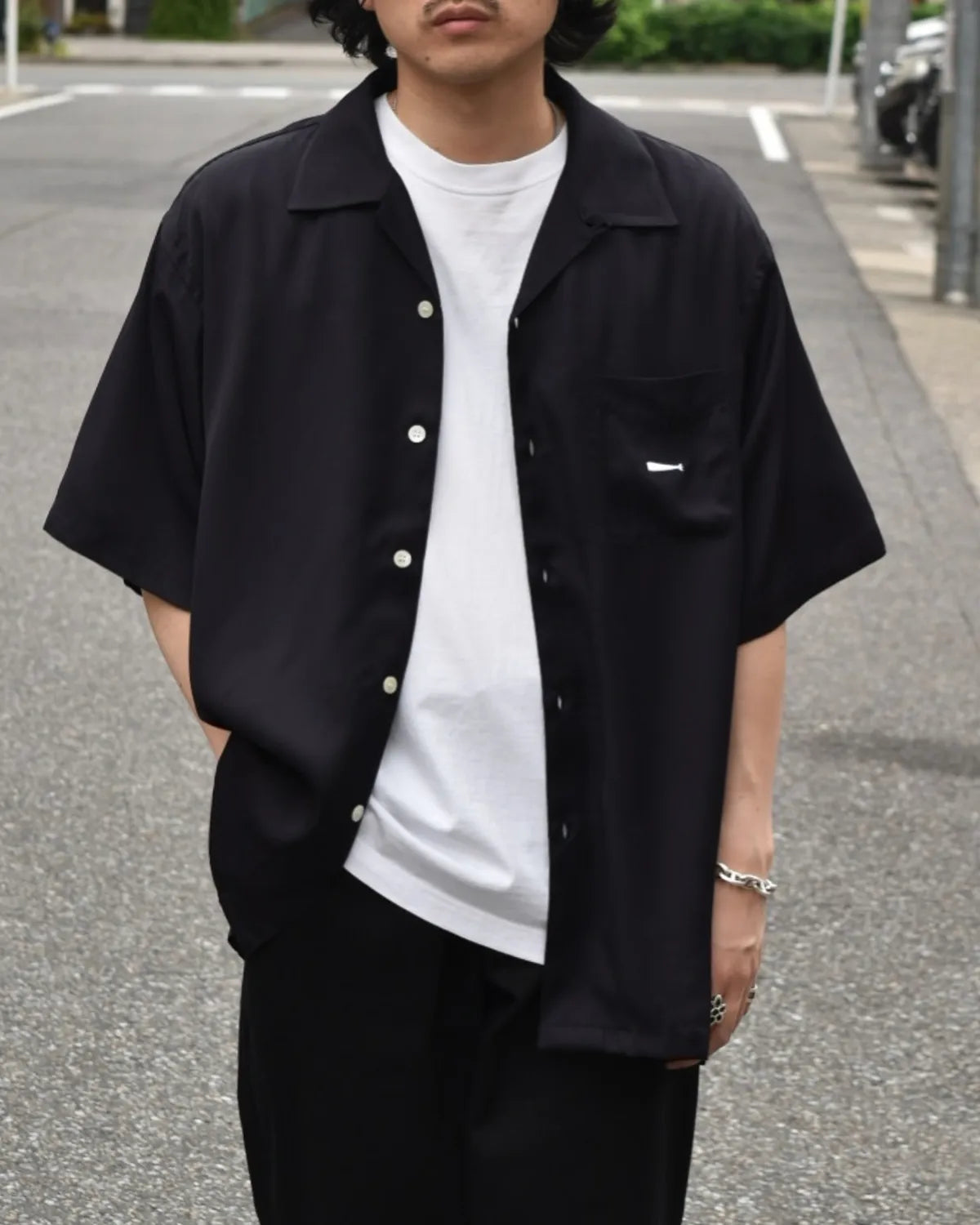 DESCENDANT (ディセンダント) / PIER OPEN COLLAR SS SHIRT | 公式通販